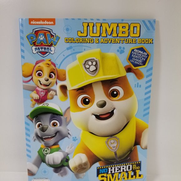 Paw Patrol Jumbo Coloring and activity book - Picture 3 of 7
